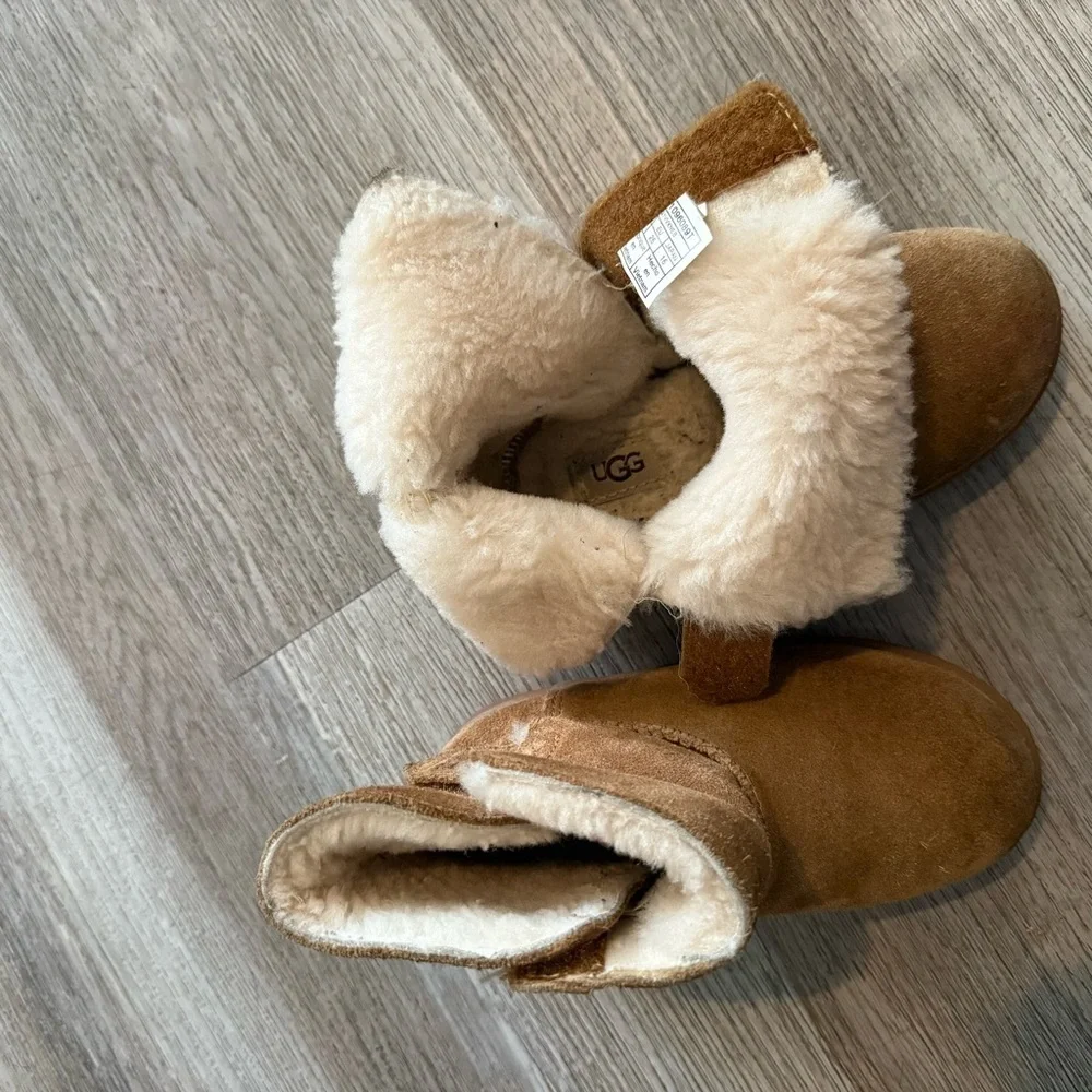 UGG Kids Brown Suede Boots